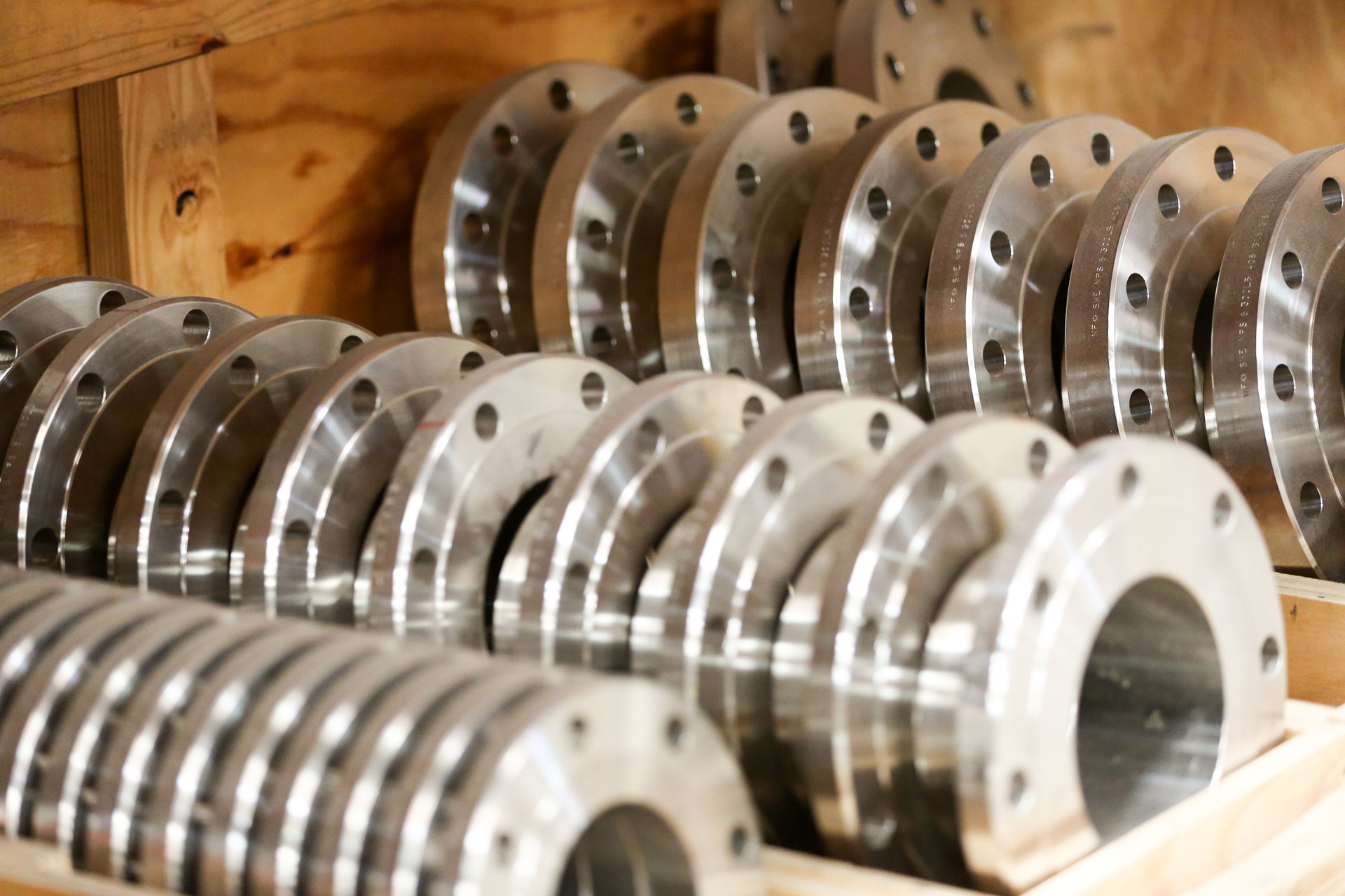 Flanges de acero inoxidable